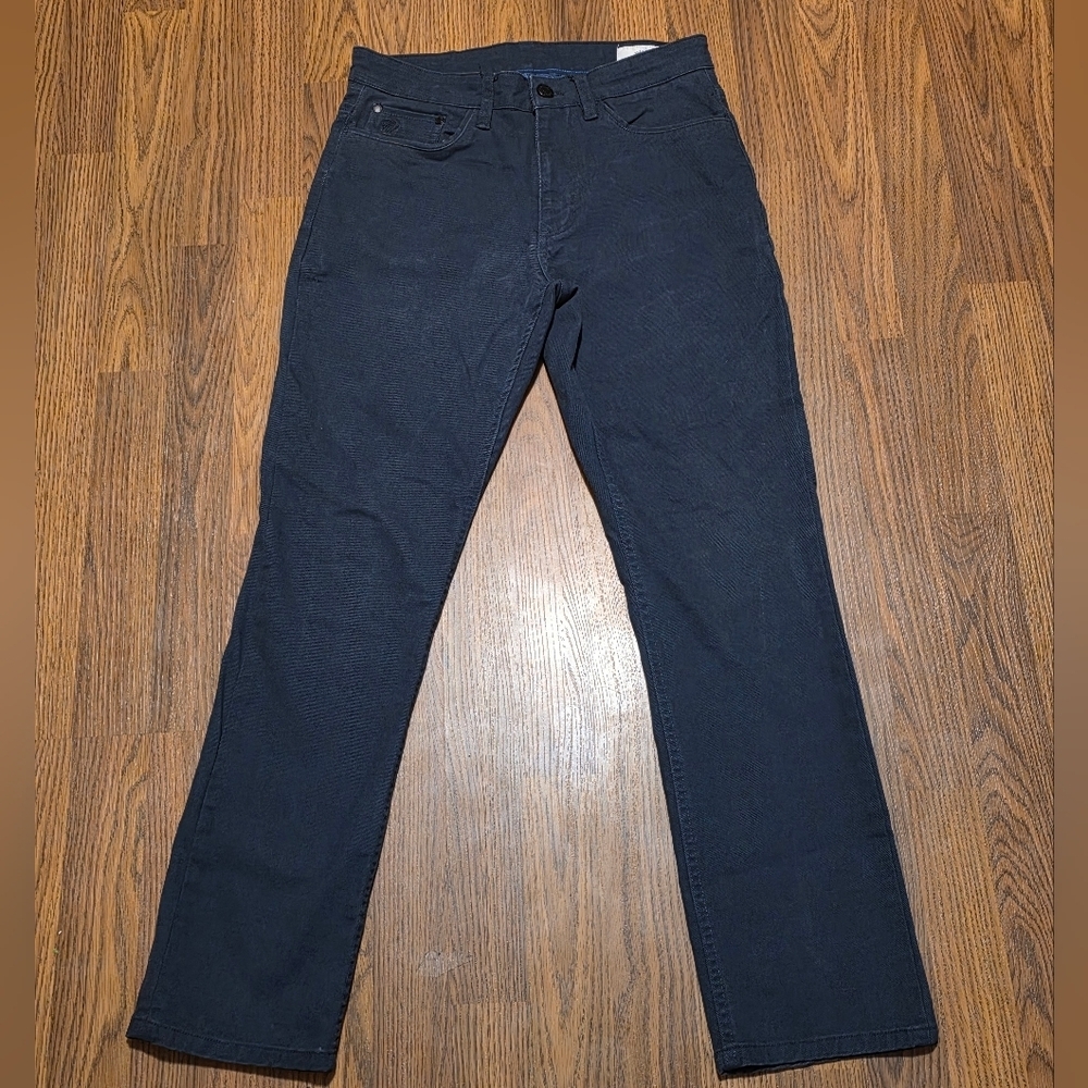 English Laundry Slim Straight Stretch Pants Men’s 30x30 Dark Navy Casual Chino